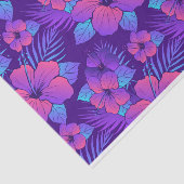 Lila tropische Blume Seidenpapier (Ausschnitt)