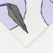 Lila Trowel - das Werkzeug-Ausrüstung des Fleecedecke (Ecke)