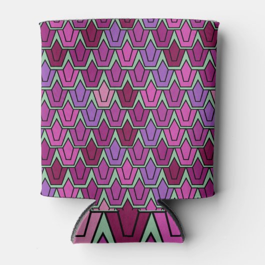 Lila Tulip-Feld Dosenkühler (Vorderseite)