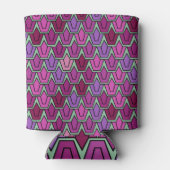 Lila Tulip-Feld Dosenkühler (Rückseite)