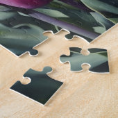 Lila Tulip Flower Garden Puzzle (Seite)