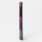 Lila Tulip mit Wassertropfen Case-Mate iPhone Hülle (Hinten/Links)