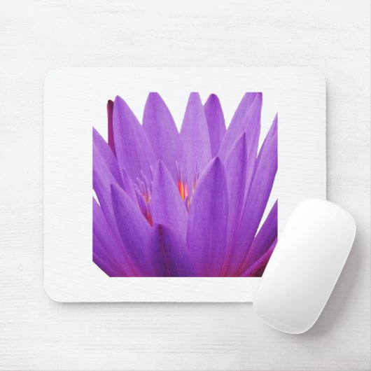 Lila Tulip Mousepad (Mit Mouse)