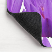 Lila Tulip Mousepad (Ecke)
