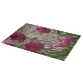 Lila Tulip-Schnittbrett Schneidebrett (Ecke)