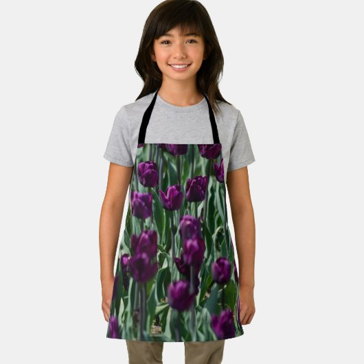 Lila Tulip Schürze (Insitu)