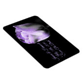 Lila Tulip Wedding Save the Date*anpassen* Magnet (Rechte Seite)