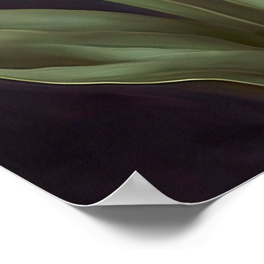 Lila Tulips Blume Art Print Poster (Ecke)