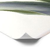 Lila Tulips Blume Art Print Poster (Ecke)