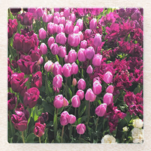 Lila Tulips Garden Bed and Breakfast Glasuntersetzer