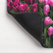 Lila Tulips Garden Bed and Breakfast Mousepad (Ecke)
