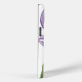 Lila Tulips in der Frühlingszeit Case-Mate iPhone Hülle (Rückseite / Rechts)