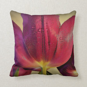 Lila Tulips Kissen