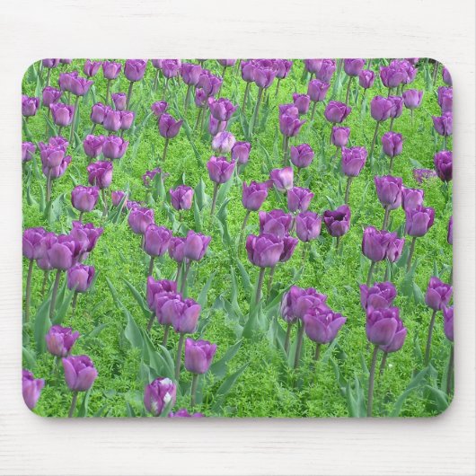 LILA TULIPS MOUSEPAD/MAUSMAUS MOUSEPAD (Vorne)