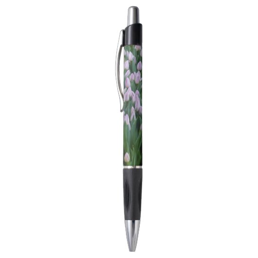 Lila Tulips Pen Kugelschreiber (Oberseite (Vertikal))