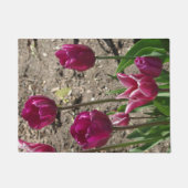 Lila Tulips Türmatte (Vorderseite)