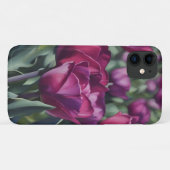 Lila Tulissen Wasserfarben Art Phone Case (Rückseite (Horizontal))