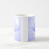 Lila Tulpe Live, Lachen, Liebe Verwandlungstasse (Mittel)