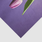Lila Tulpe Seidenpapier (Ausschnitt)