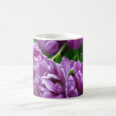 Lila Tulpe-Tasse Kaffeetasse (Mittel)