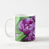 Lila Tulpe-Tasse Kaffeetasse (Links)