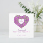 Lila Tulpen Ankündigung (Stehend Vorderseite)