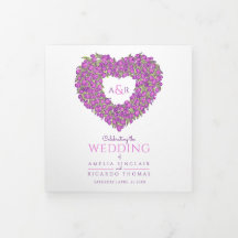 Lila Tulpen Herzkunst Widmung Hochzeit T