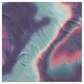 Lila Türkis Marmor Geode Fusion Stoff (Nahaufnahme)
