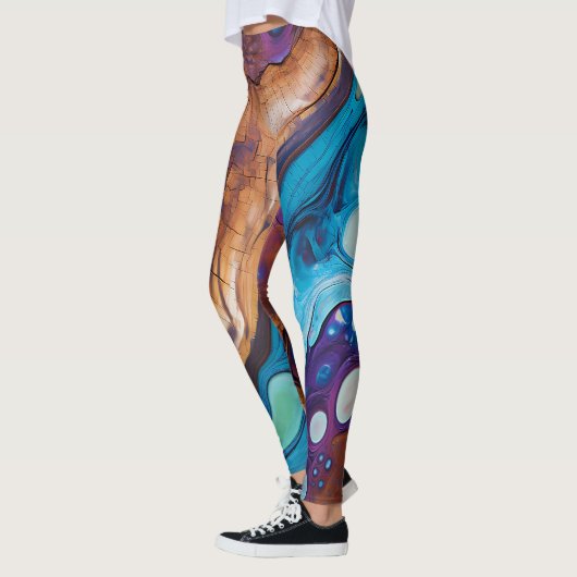 Lila Türkische Leggings (Links)