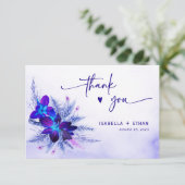 Lila türkisfarbene Hochzeit (Stehend Vorderseite)