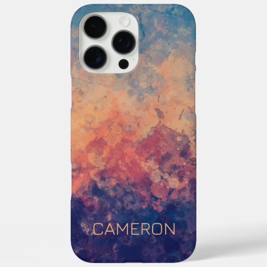 Lila Twilight am See Case-Mate iPhone Hülle (Rückseite)