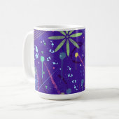 Lila Twilight-Party Kaffeetasse (Vorderseite Links)