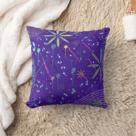 Lila Twilight-Party Kissen