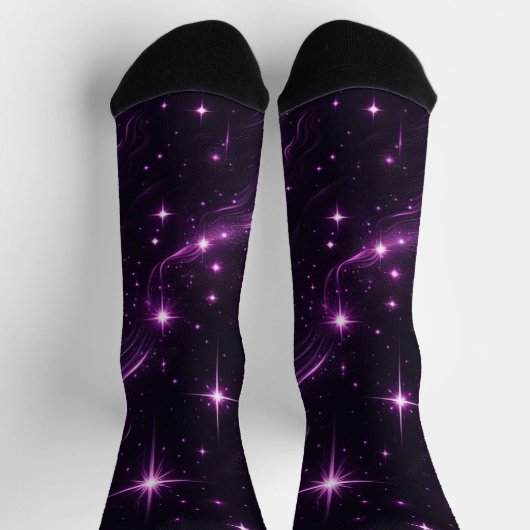 Lila Twilight Socken (Oben)