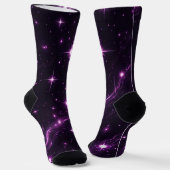 Lila Twilight Socken (Gewinkelt)