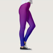 Lila u. blaue Leggings (Rechts)