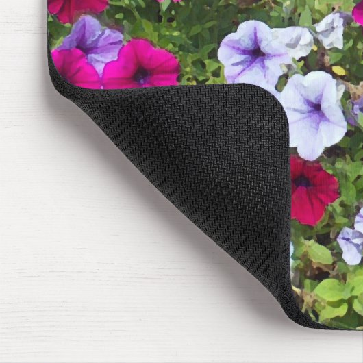 Lila u. Lavendel-Blumen: Mousepad (Ecke)
