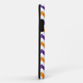 Lila u. orange Zickzack Monogramm iPhone 5 Case-Mate iPhone Hülle (Hinten/Rechts)