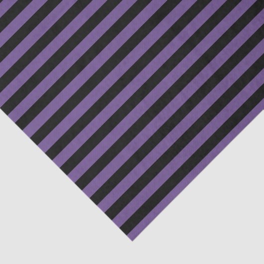 Lila u. schwarze gestreifte Seidenpapiere Seidenpapier (Ausschnitt)