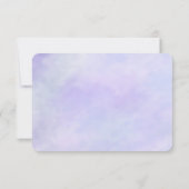 Lila UAWG RSVP Karte (Rückseite)