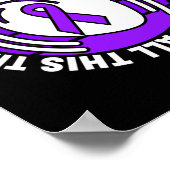 Lila Überdosierung von Multifunktionsleisten - Ver Poster (Ecke)