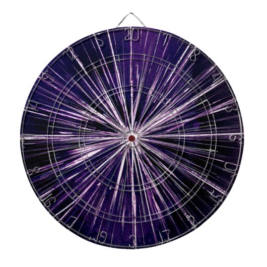 Lila Überschallgeschwindigkeit Dartscheibe (vorne)
