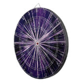 Lila Überschallgeschwindigkeit Dartscheibe (Vorderseite rechts)