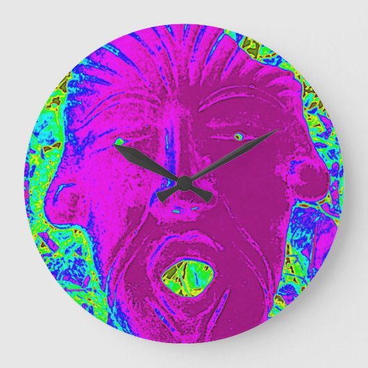 lila Uhr (Vorderseite)