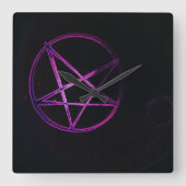 lila Uhr (Vorderseite)