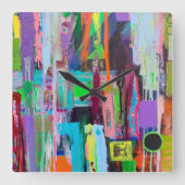 Lila Uhr (Vorderseite)