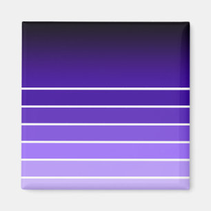 lila Uhr Magnet