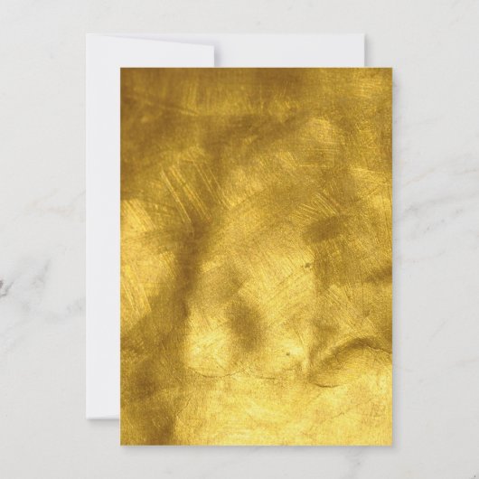 Lila Ultra-Violet-Gold-Blumenstrauß-Velvet Einladung (Rückseite)