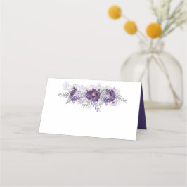 Lila Ultra-Violet-Lavendel-Graufarben-Rose Platzkarte