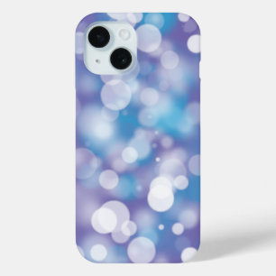 Lila und Aqua Bokeh Party Lights Case-Mate iPhone Hülle